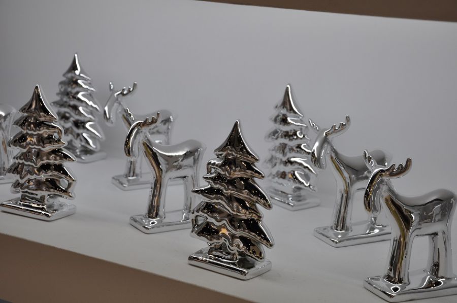 Design Christmas Tree chrom small